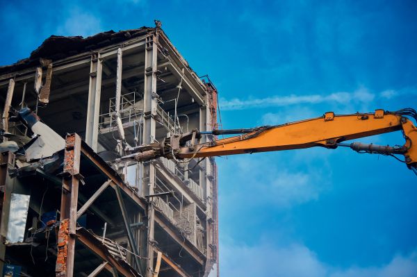 Factory Demolition in Milton