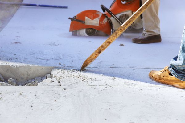 Pavement Removal in Milton