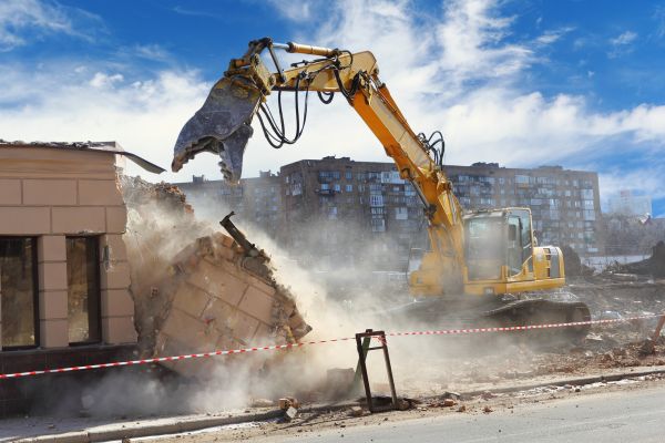 Exterior Demolition in Milton