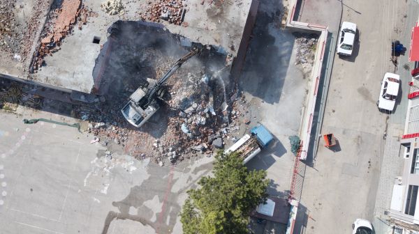 Foundation Demolition in Milton