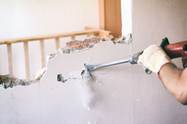 Concrete Wall Removal in Milton