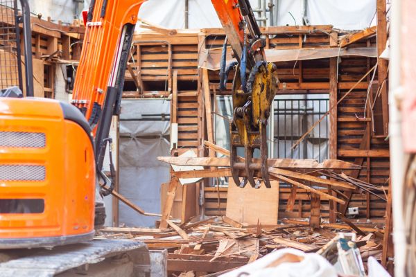 Cabin Demolition in Milton