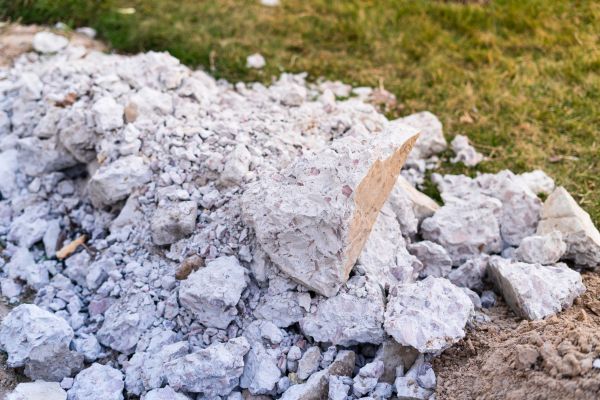 Concrete Patio Demolition in Milton