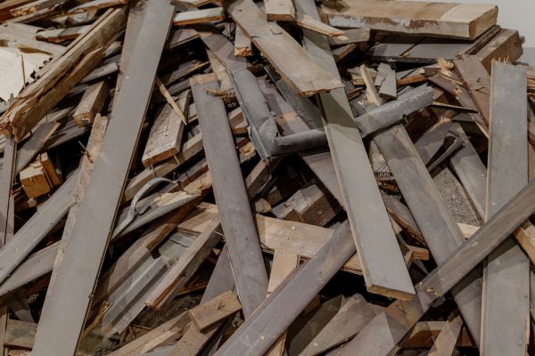 Hardwood Floor Demolition in Milton