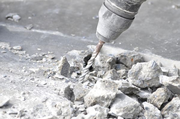 Concrete Floor Demolition in Milton