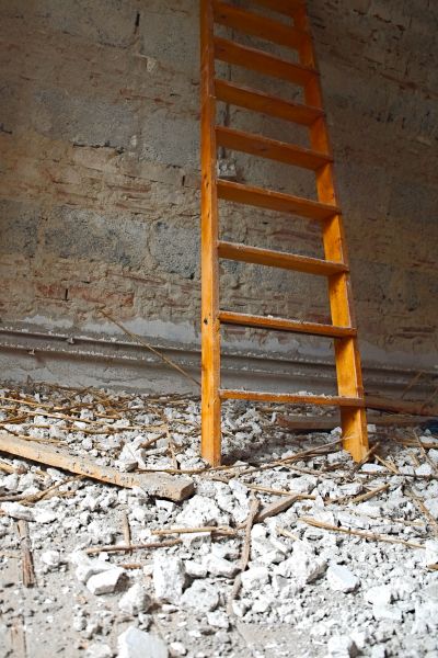 Basement Floor Demolition in Milton