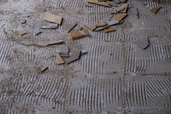Basement Floor Removal in Milton
